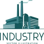 industry-logo-or-icon-factory-industrial-vector-18055811